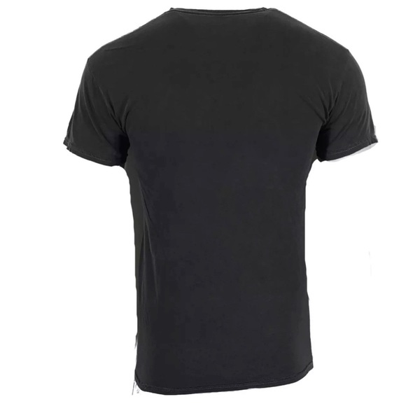 Metallica Men's Short Sleeve Crew Neck POOR RE- TOURING Reaper Rock - Picture 2 of 3